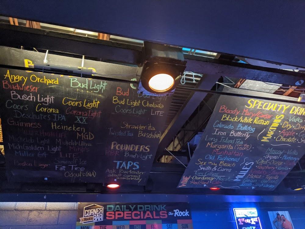 The Rock Menu image 1